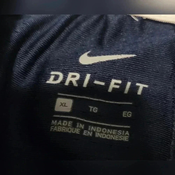 NIKE HYPERELITE SHORT Dri-fit Blue & White Mens Size XLG - Picture 6 of 7